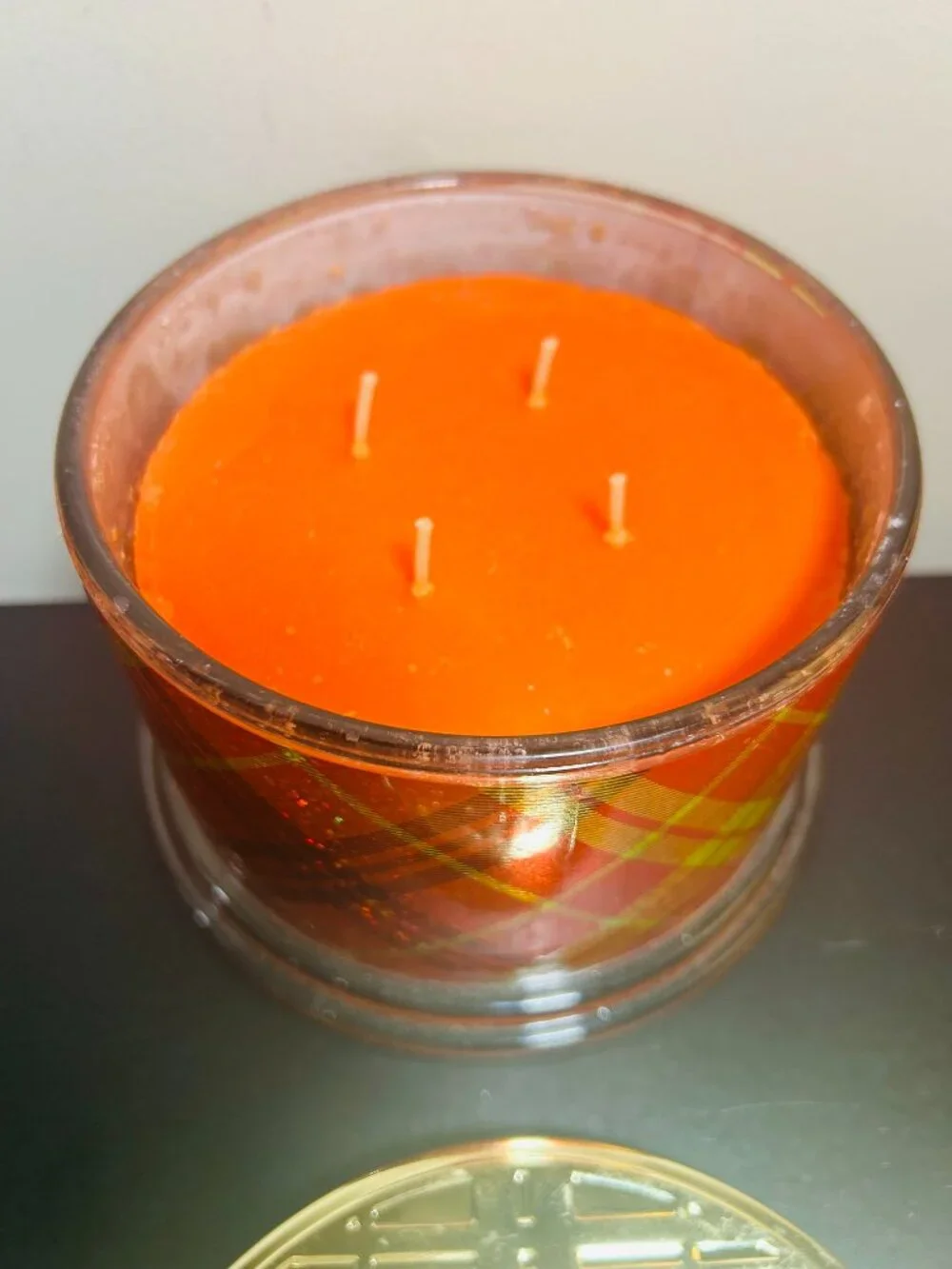 HomeWorx by Slatkin Chai Pumpkin Latte 4-Wick 18oz Candle NEW